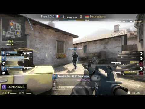 Mousesports vs  LDLC, StarSeries S9, map inferno