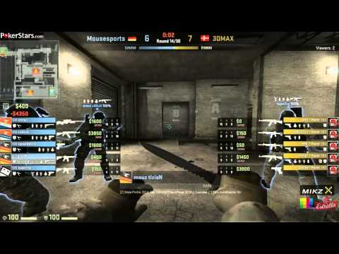Mouz vs. 3DMAX, Fragbite Masters S2, map train