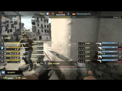Mouz vs. Titan, StarSeries S9, map dust2