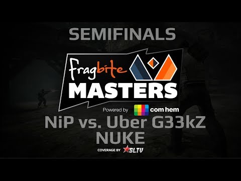 NiP vs  Uber G33KZ, FragBite Masters 2013, map 2 nuke