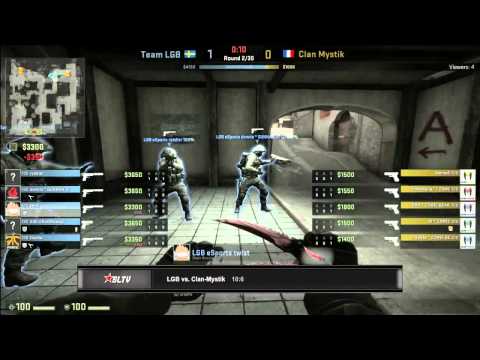 Clan Mystik vs  LGB,  EgamingBets #3, map dust2