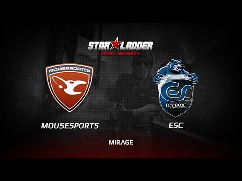 Mousesports vs ESC Gaming, mirage, StarSeries S10