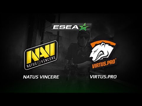 Na`Vi vs  Virtus pro, map 2 mirage, ESEA S16