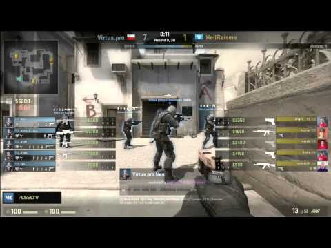 Virtus pro vs  HellRaisers, EGB CUP #3, map mirage