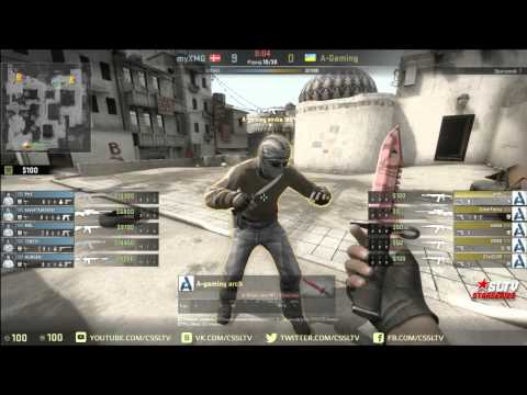 A Gaming vs  myXMG, StarSeries S11, dust2