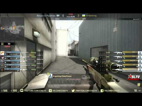 A Gaming vs  NiP, StarSeries S11, nuke