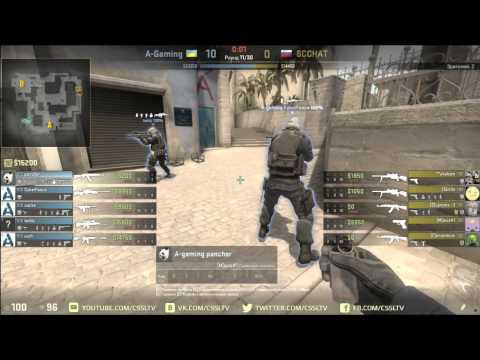 A Gaming vs  SCCHAT, ESWC UA mirage