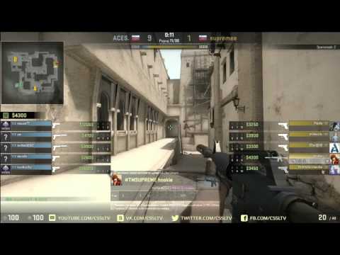 ACES vs. supreme, ESWC Qaulification, mirage