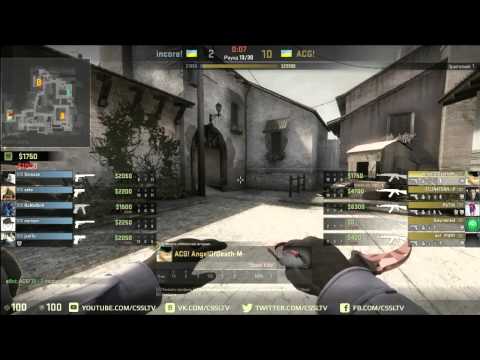 ACG vs  INCORE, ESWC UA LAN LB FINAL, map 1 inferno