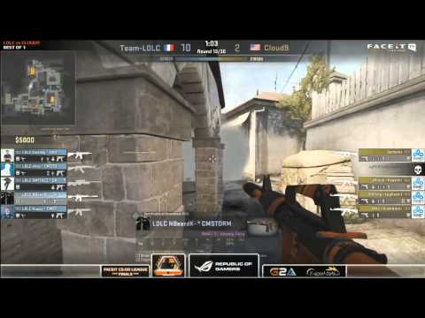Cloud9 vs  LDLC, Faceit finals, Group A R1 map inferno