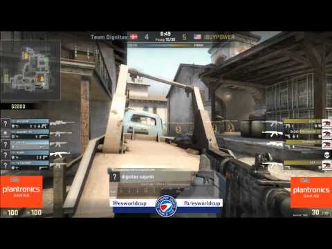 Dignitas vs. IBP, ESWC Group D, map inferno
