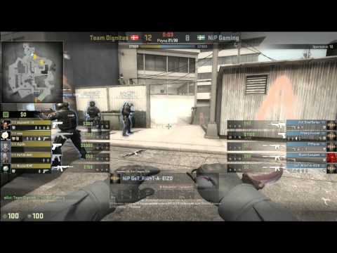 Dignitas vs  Ninjas in Pyjamas, Faceit league, overpass