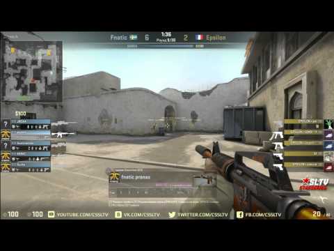Epsilon vs  Fnatic, FaceIT League, dust2