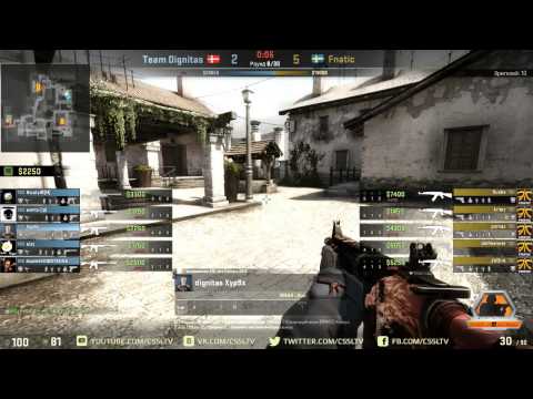 Fnatic vs  Dignitas, FACEIT League, inferno