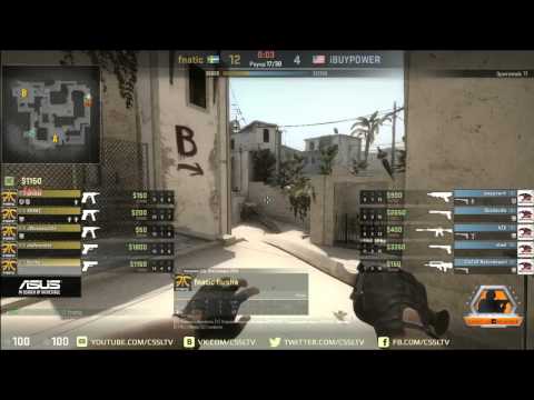 Fnatic vs  iBuyPower, FaceIT Grand Final, map 2 mirage