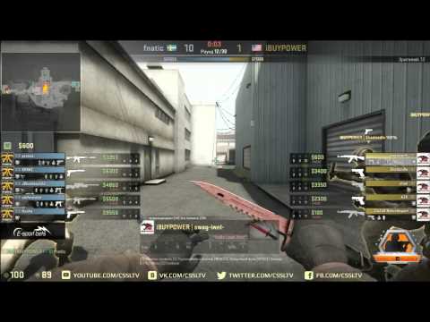 Fnatic vs  iBuyPower, FaceIT Grand Final, map 4 nuke
