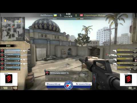 HellRaisers vs  CPH Wolves, ESWC Group C, map dust2