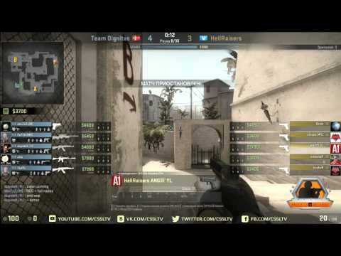 HellRaisers vs  Dignitas, FACEIT League, mirage