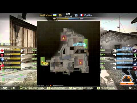 HellRaisers vs  Epsilon, Faceit League, inferno