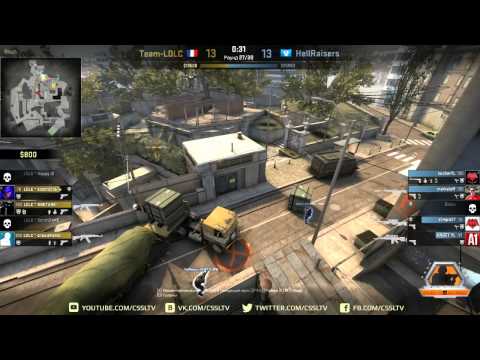 LDLC vs  HellRaisers, Faceit League, overpass
