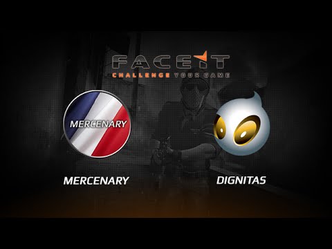Mercenary vs  dignitas, FaceIT League, dust2