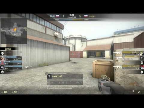 Nope vs  Quit, ESWC RU  map 1 nuke
