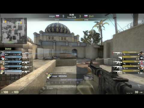 Nope vs  Quit, ESWC RU  map 2 dust2