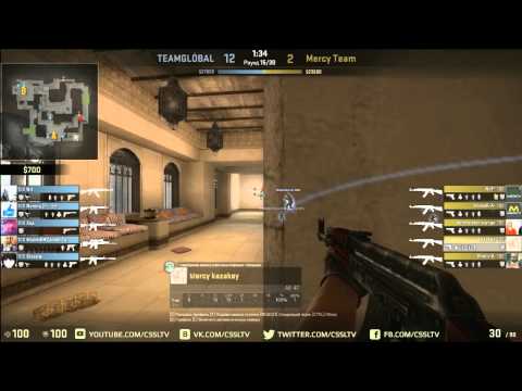 Team Global vs  Mercy, ESWC UA mirage