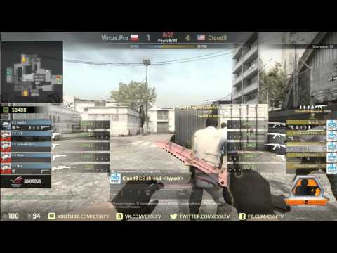 Virtus pro vs  Cloud 9, Group A R1 map cache