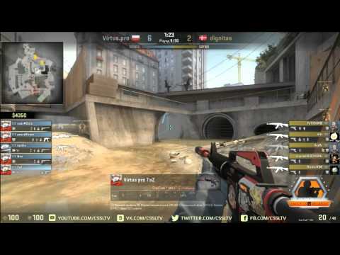 Virtus pro vs  Dignitas, FACEIT LEAGUE, overpass