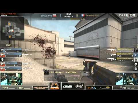 Virtus pro vs  LDLC, Faceit Finals, Group  A R1 map cache