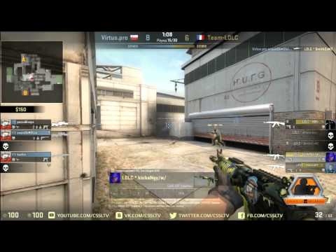 Virtus pro vs  LDLC, Faceit League, cache