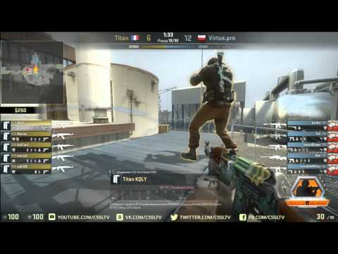 Virtus pro vs  Titan, Faceit League, nuke  part 2