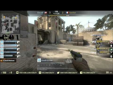Cloud9 vs. Epsilon, CaseKing Finals, Group A, map dust2