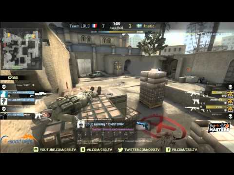 Fnatic vs  LDLC, FragBite Masters Final map 1 dust2