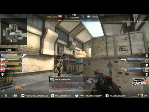 Fnatic vs  Virtus pro, FragBite Masters, lb final map 2 cache