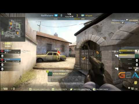 HellRaisers vs  Aligon, G2A Cup map 1 inferno