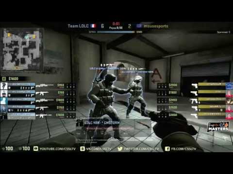 LDLC vs  Mousesports, FragBite Upper R1, map 1 dust2