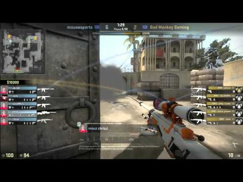 Mousesports vs. BMG, FragBite Playoffs, map dust2