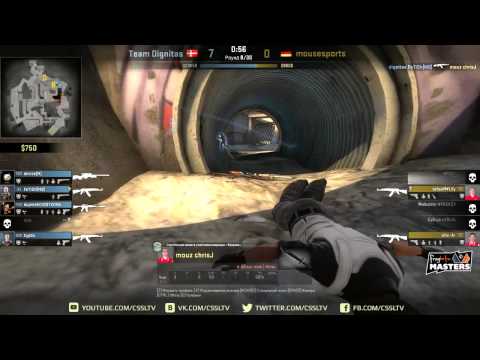 Mousesports vs  Dignitas, FragBite S3 Group B WB Final, map 1 overpass