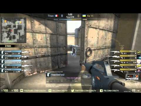 Na`Vi vs  TITAN, FraagBite Playoffs map 1 dust2