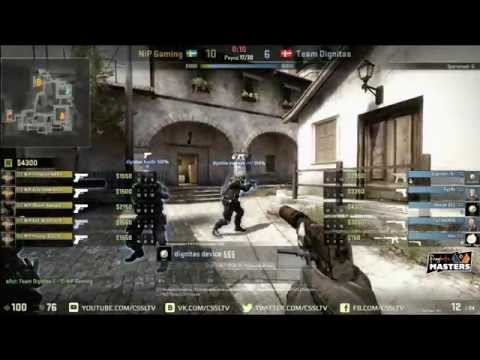 NiP vs  Dignitas, FBM Playoffs Upper R1, map 1 inferno