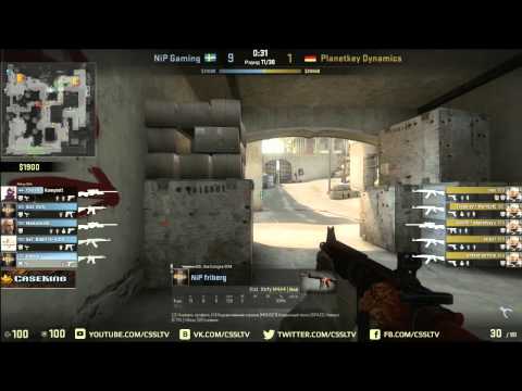 NiP vs  PlanetKey Dynamics, CaseKing  Finals Group A map dust2