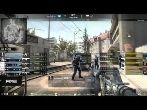 qD vs  epicblast!, SLTV AM Series map 2 overpass
