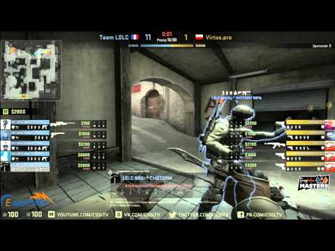 Virtus pro vs  LDLC, FragBite Masters Playoffs, map 2 dust2
