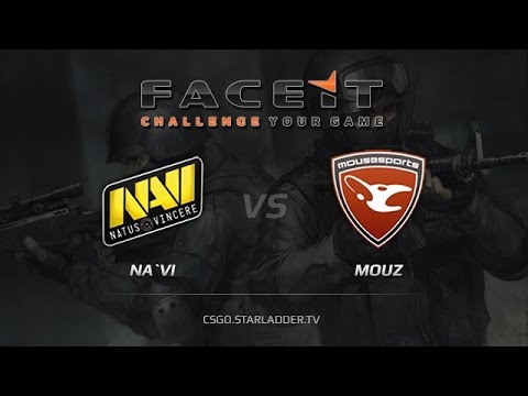 FaceIT League European closed Quali, Mouz vs  NaVi map 1 mirage
