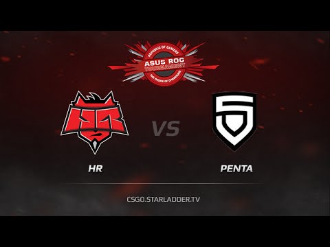 HellRaisers vs  PENTA, ASUS ROG Winter map 1 mirage