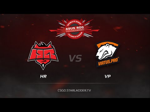 HellRaisers vs  Virtus pro, ASUS ROG Winter map 1 inferno