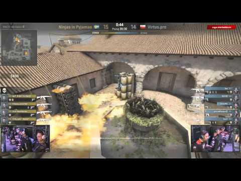 NiP vs Virtus pro StarSeries S9 Lan Finals Game 1 part 2