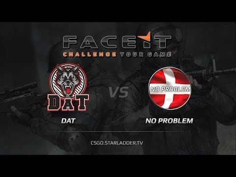 No Problem vs  DAT, FaceIT League Closed Quali map 1 mirage